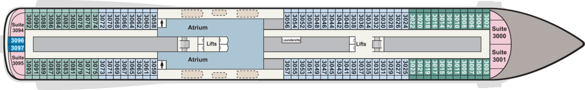 Viking Ocean Cruises Deck Plans Deck 3.png